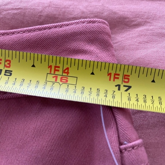 NWT Bongo Shorts Size 11, Cuffed Twill Shorts, Withered Rose Color - Picture 7 of 8